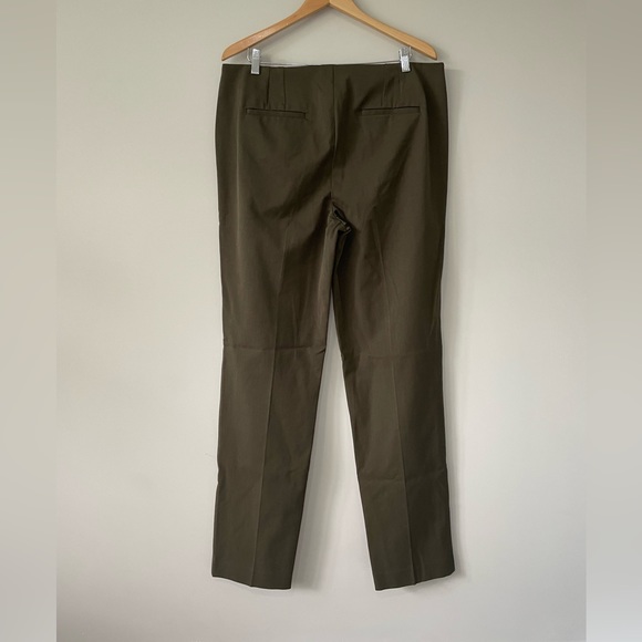 Talbots NWT dark olive green dress pants size 16L - Picture 7 of 10